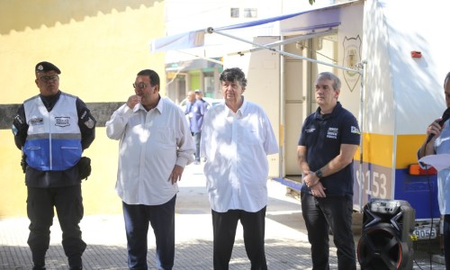 Posto móvel da Guarda Municipal de VR é inaugurado no Aterrado com atendimento 24 horas 